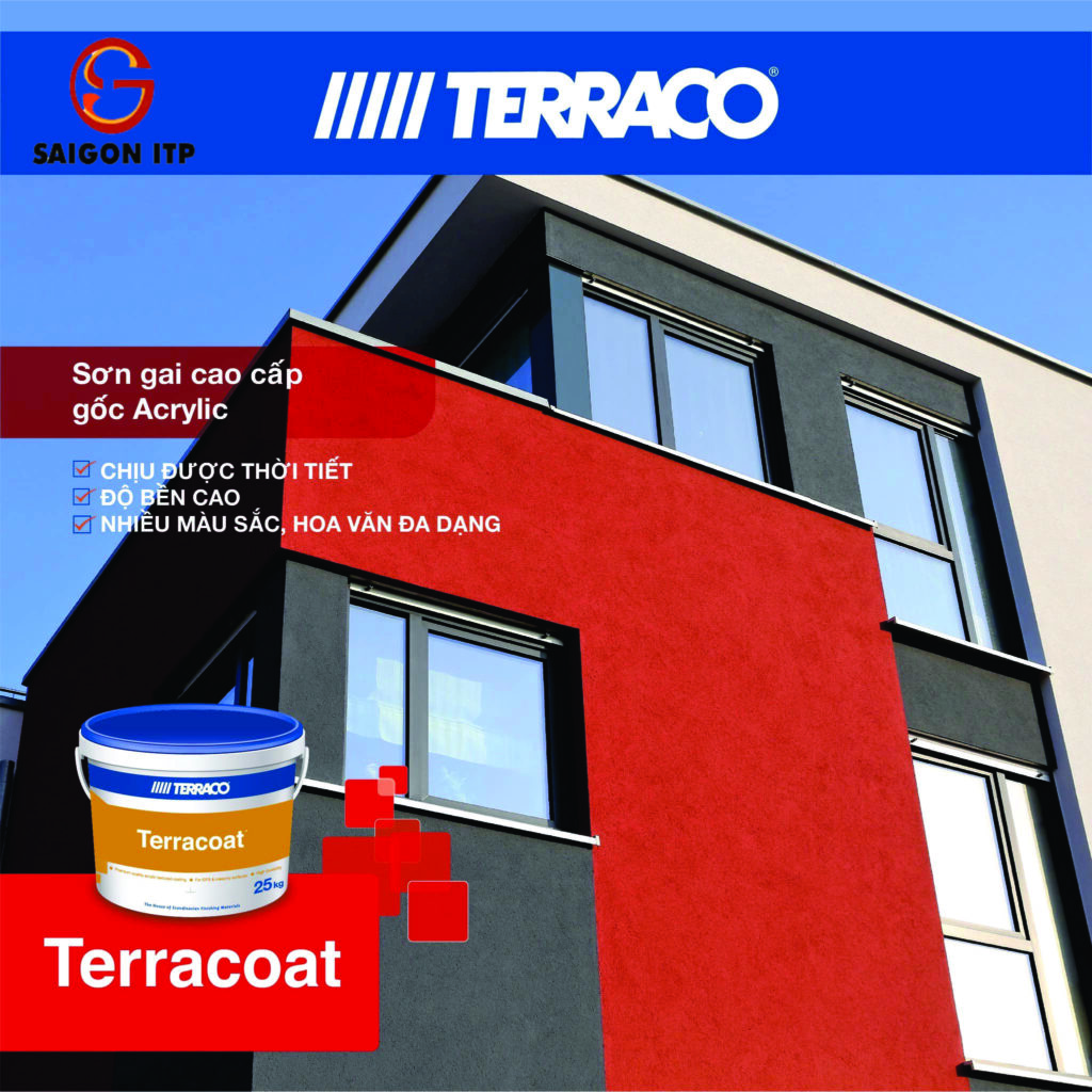 Giới thiệu sơn gai terraco Terracoat