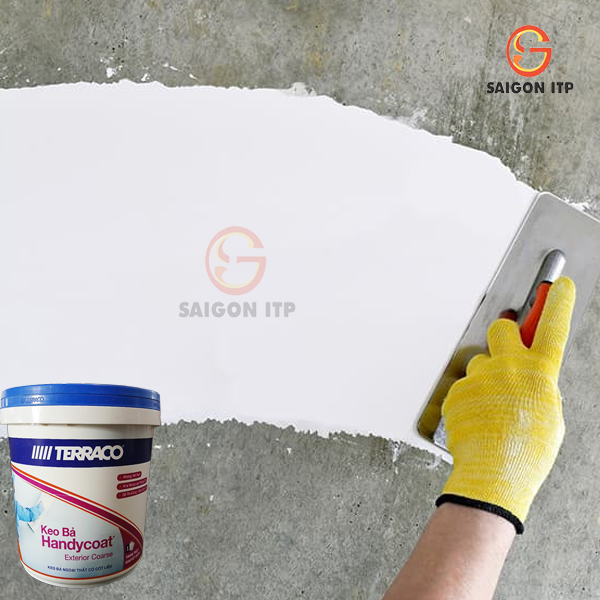 Keo bả Terraco Handycoat – Giá thành có thực sự đắt hơn bột bả truyền thống?