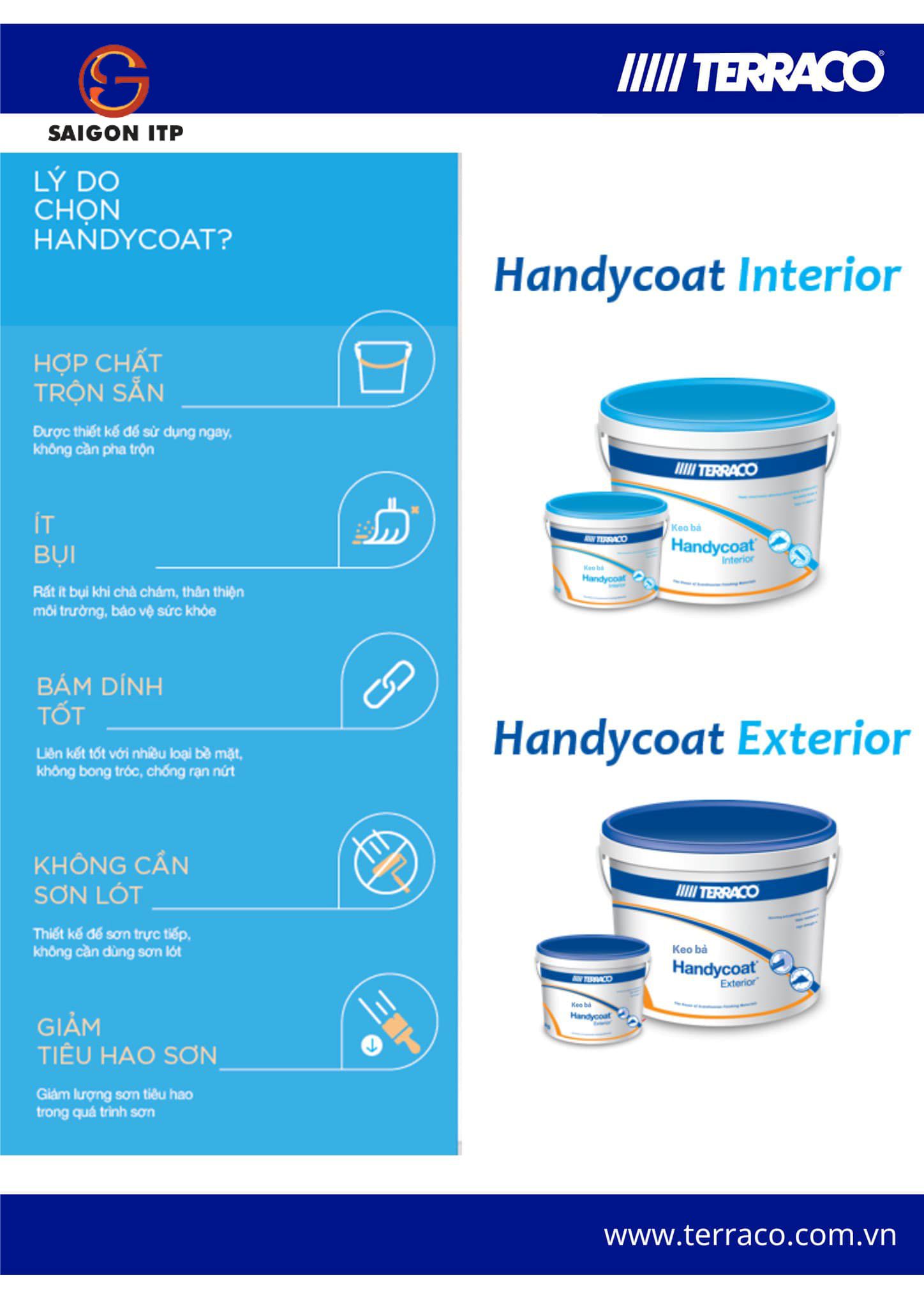 Keo bả Terraco Handycoat