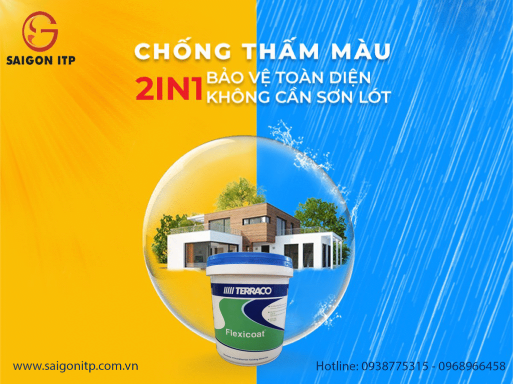 Một thùng chống thấm lăn được bao nhiêu m²?