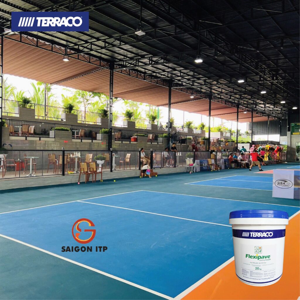 Sơn sân thể thao Terraco