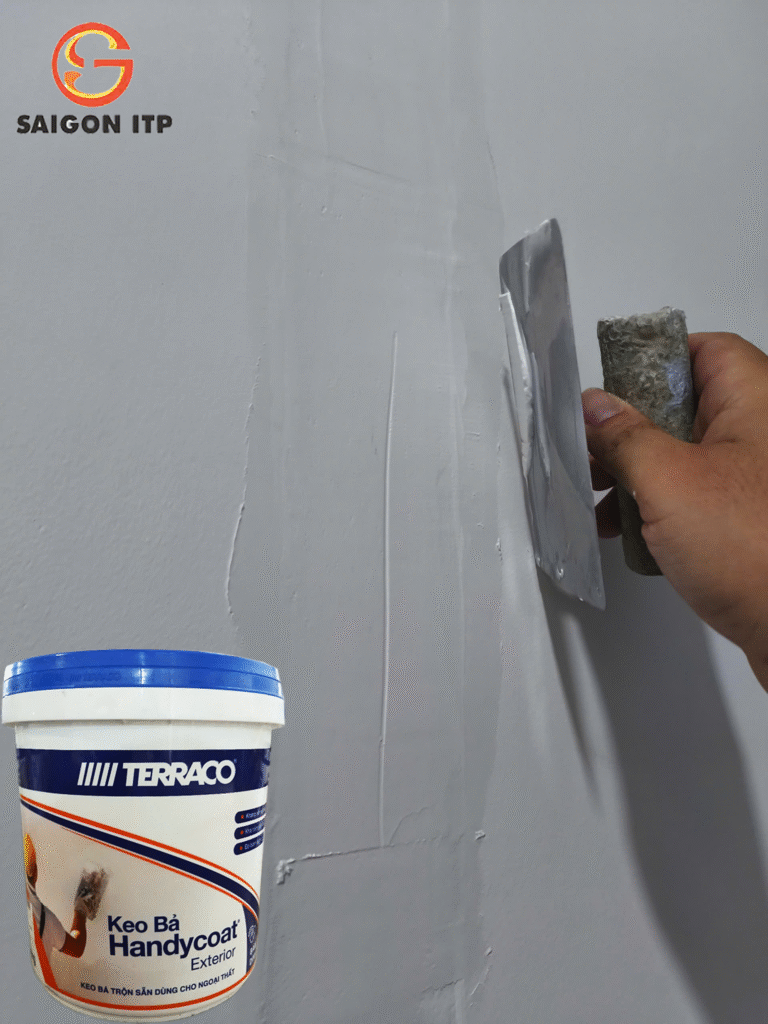 Quy trình xử lý mối nối và vị trí nứt 