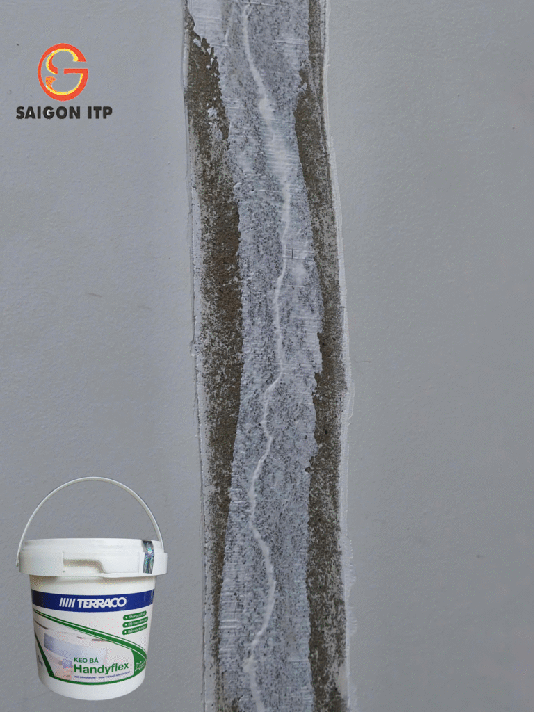 Quy trình xử lý mối nối và vị trí nứt