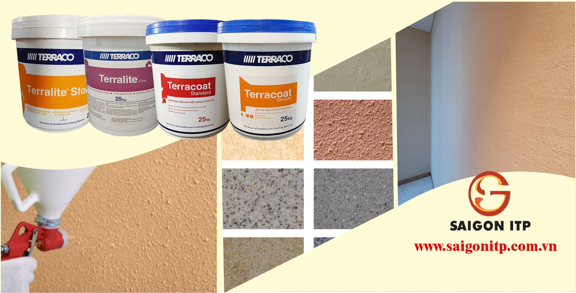 Hệ thống sơn Terraco giúp bạn lột xác tường gạch men, không cần đục phá