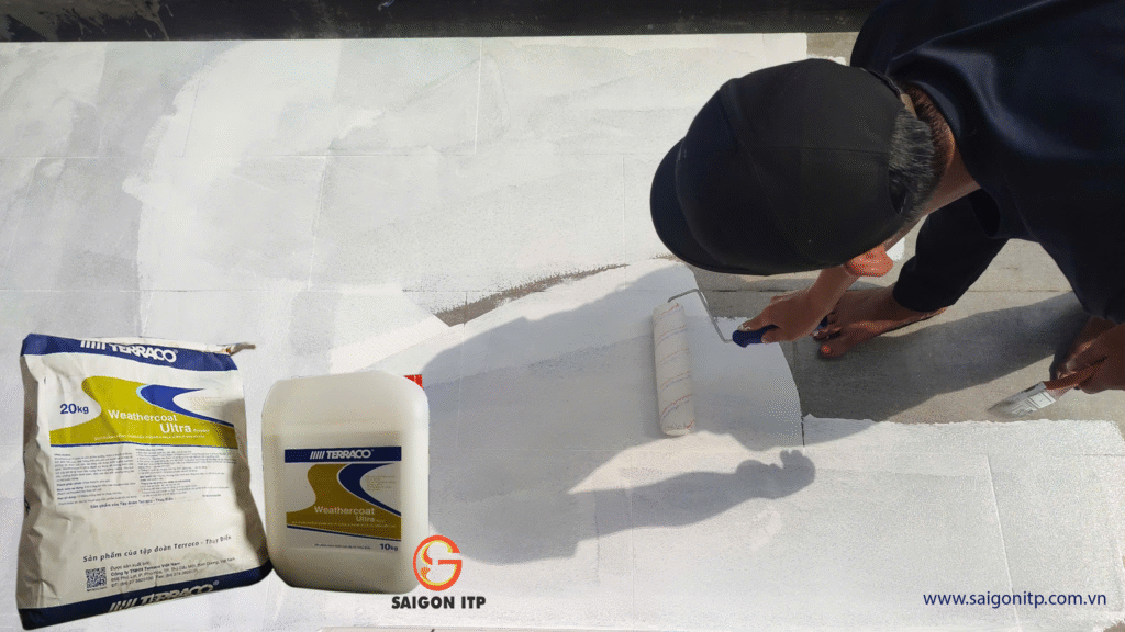 Những cách chống thấm sân thượng, dứt điểm thấm dột