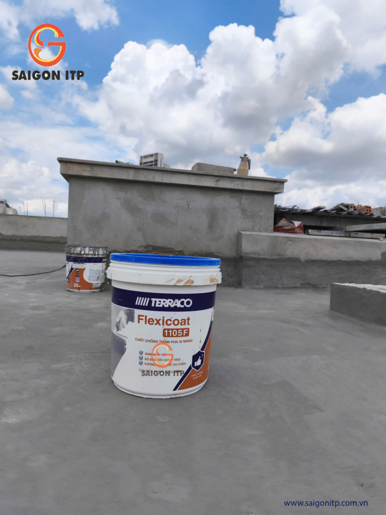 Những cách chống thấm sân thượng, dứt điểm thấm dột