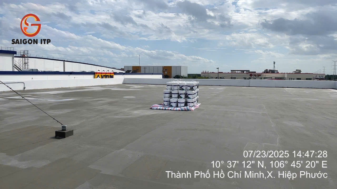 Quy trình thi công sơn chống nóng mái tôn hiệu quả