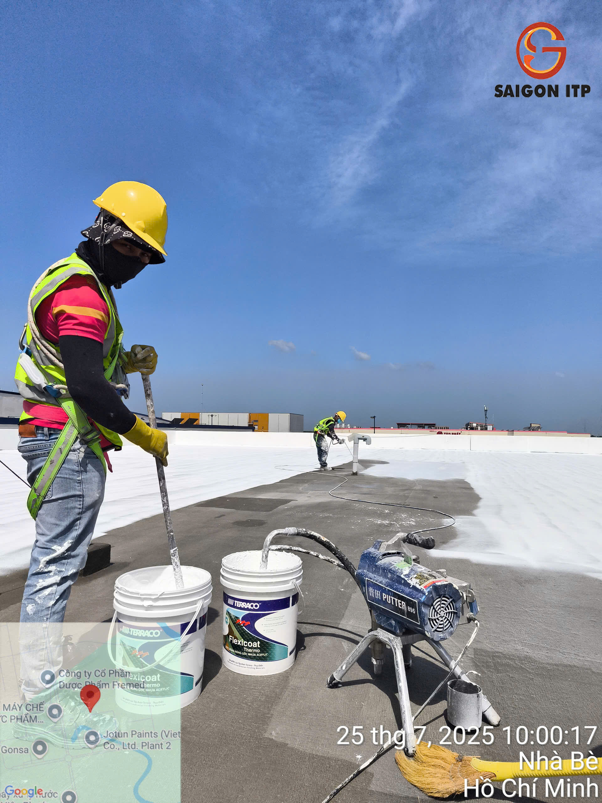 Sơn chống nóng Terraco Flexicoat Thermo cho tường, mái tôn