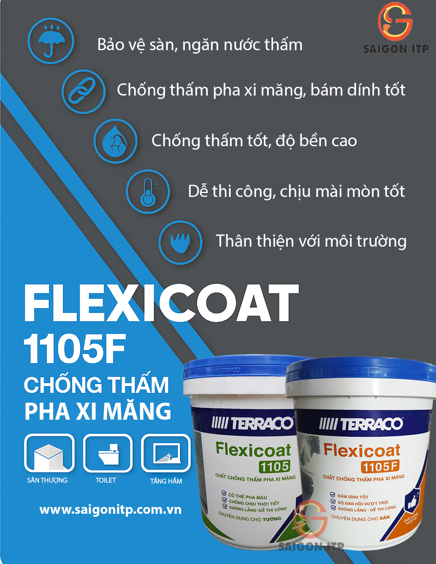 Phân loại các loại vật liệu chống thấm và quy trình thi công