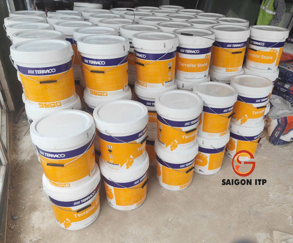 Bảng giá sơn đá Terraco Terralite Stone mới nhất 2025