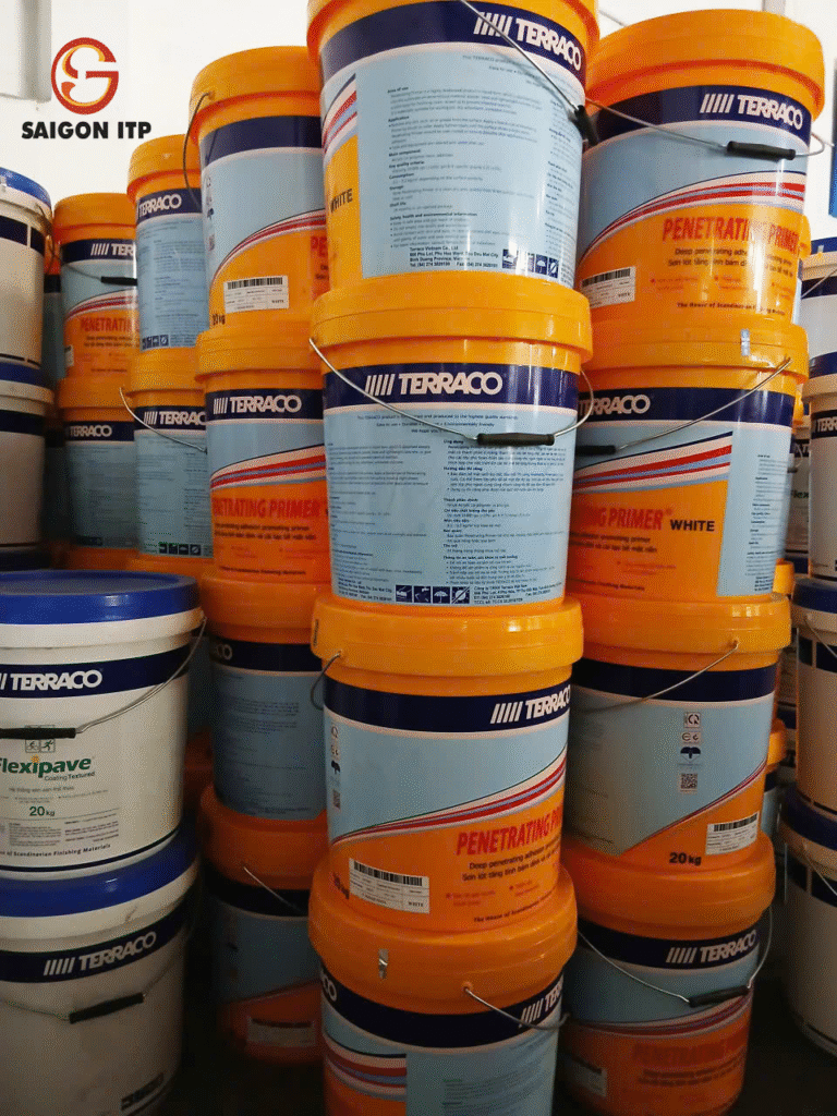 Lợi ích khi dùng sơn lót kiềm trước khi thi công sơn phủ