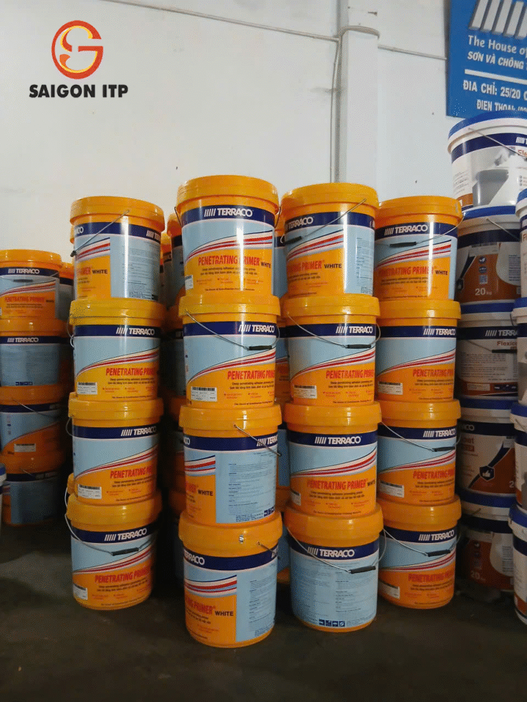 Lợi ích khi dùng sơn lót kiềm trước khi thi công sơn phủ