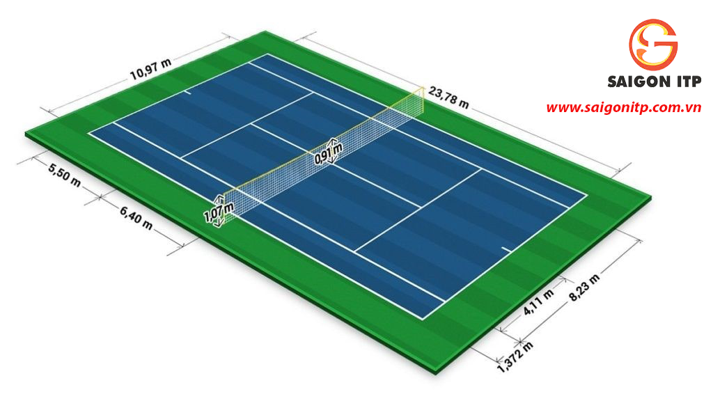 Bảng báo giá sơn thể thao Terraco mới nhất