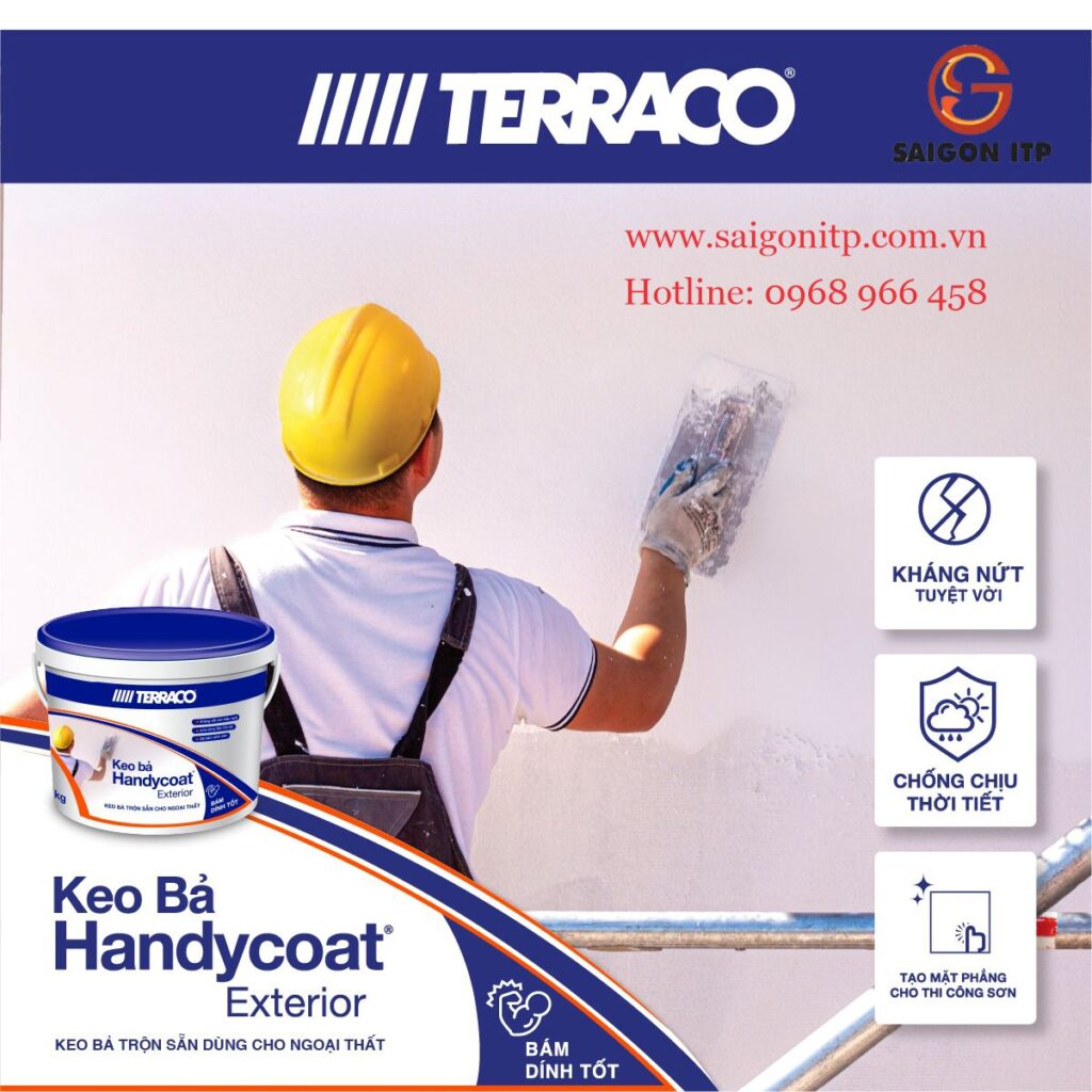 Chương trình khuyến mãi khi mua Keo bả Terraco Handycoat nhận ngay thẻ cào 20.000