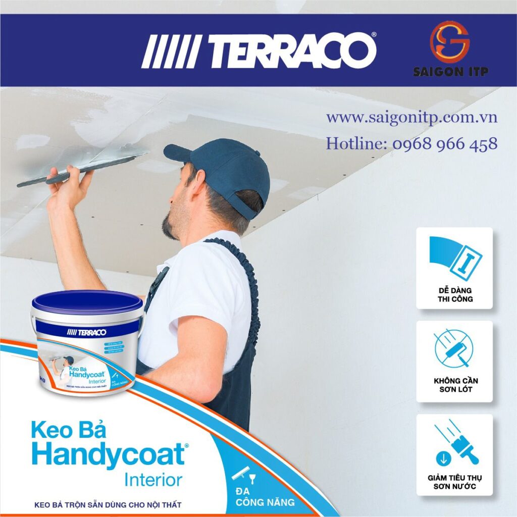 Chương trình khuyến mãi khi mua Keo bả Terraco Handycoat nhận ngay thẻ cào 20.000