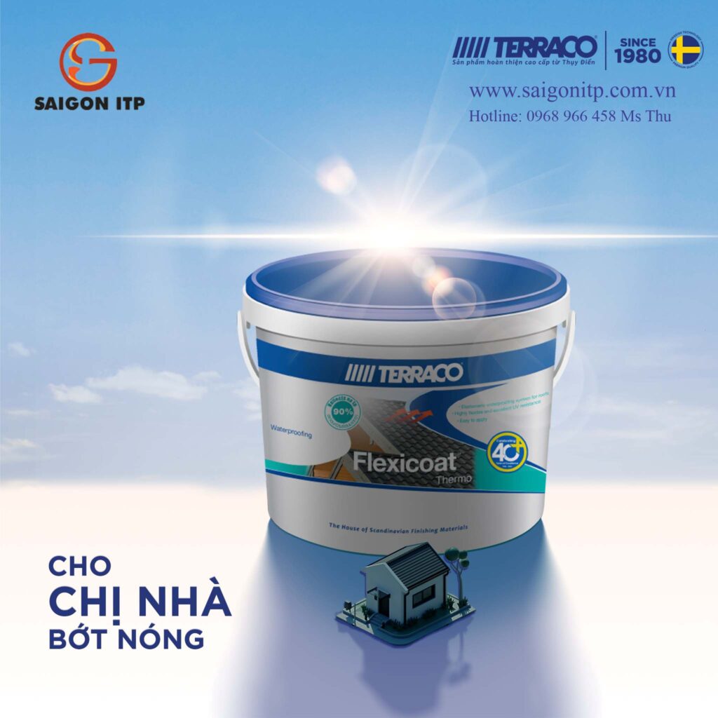 Hiệu quả giảm nhiệt của sơn chống nóng