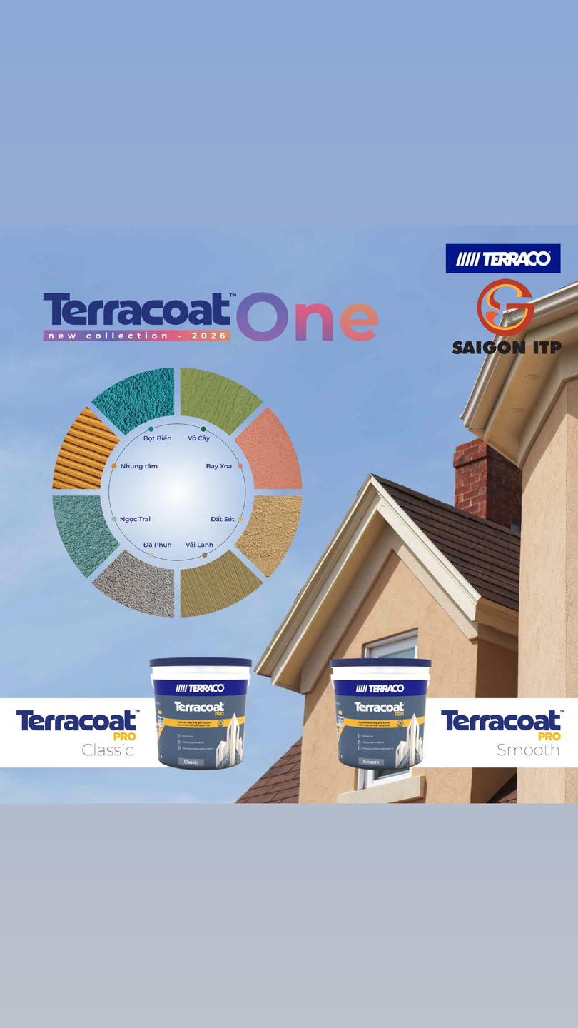 Bộ sưu tập Terraco Terracoat One – Biến Ngôi Nhà Thành Resort
