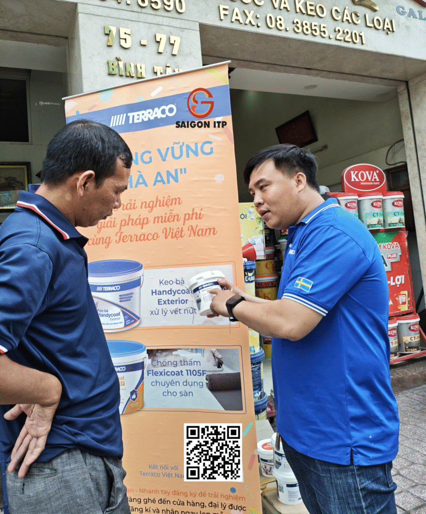 Chương trình nhận mẫu sản phẩm Handycoat và Flexicoat 1105 – Tường Vững Nhà An